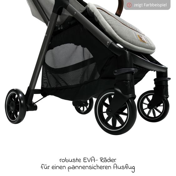 Joie Signature 2in1 Kombi-Kinderwagen-Set Parcel bis 22 kg belastbar mit Liegefunktion, Babywanne Ramble XL, Adapter, Regenschutz, Insektenschutz & Transporttasche - Signature - Pine