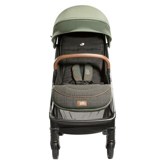 Joie Signature 2in1 Kombi-Kinderwagen-Set Parcel bis 22 kg belastbar mit Liegefunktion, Babywanne Ramble XL, Adapter, Regenschutz, Insektenschutz & Transporttasche - Signature - Pine