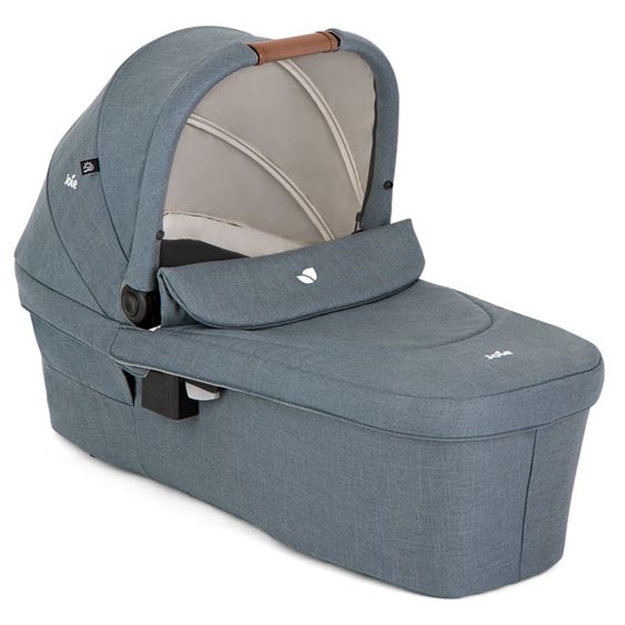 joie 2in1 Kombi-Kinderwagen-Set Versatrax bis 22 kg belastbar - umsetzbare Sitzeinheit, Babywanne Ramble XL, Adapter & Zubehör Paket - Lagoon