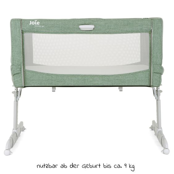 joie 3in1 co-sleeper, travel cot and bassinet Roomie Go usable from birth -9 kg incl. mattress, carrycot & harness system - Laurel