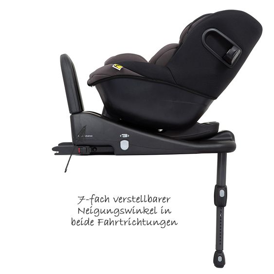 joie 3in1 Reboarder Set i-Venture Ember & i-Snug Coal & Isofix Base Advance & Summer Cover & Cushion Protection