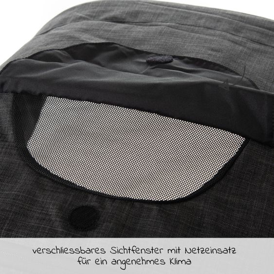 joie 4in1 Kombi-Kinderwagen-Set Chrome DLX mit Adapter, Babyschale, Babywanne, Isofix-Basis & XXL-Zubehörpaket - Pavement