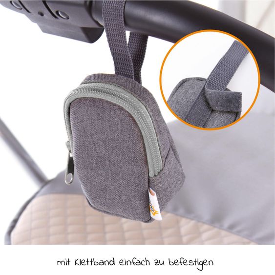 joie 4in1 Kombi-Kinderwagen-Set Mytrax Flex mit Babyschale, Babywanne, Isofix-Basis, Adapter & XXL Zubehörpaket - Pavement