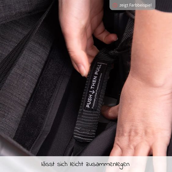 joie 4in1 Kombi-Kinderwagen-Set Mytrax mit Adapter, Babyschale, Babywanne, Isofix-Basis & XXL Zubehörpaket - Gray Flannel