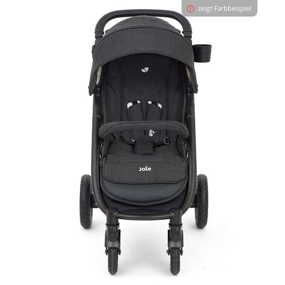 joie 4in1 Kombi-Kinderwagen-Set Mytrax mit Adapter, Babyschale, Babywanne, Isofix-Basis & XXL Zubehörpaket - Laurel