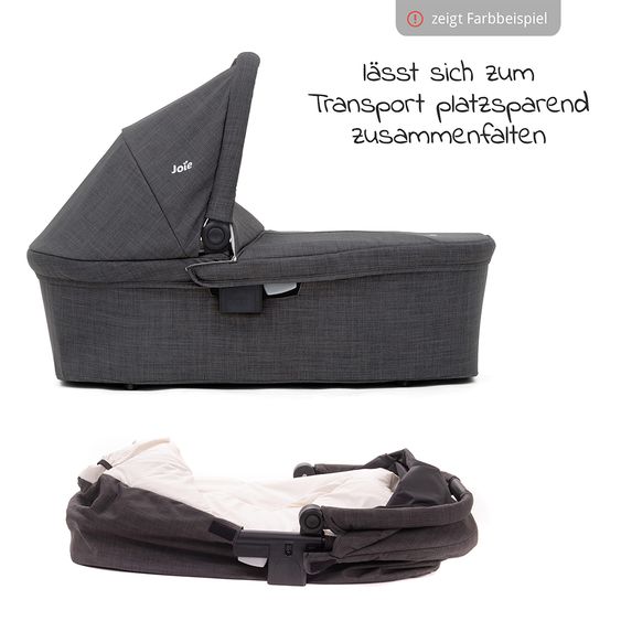 joie 4in1 Kombi-Kinderwagen-Set Mytrax mit Adapter, Babyschale, Babywanne, Isofix-Basis & XXL Zubehörpaket - Laurel