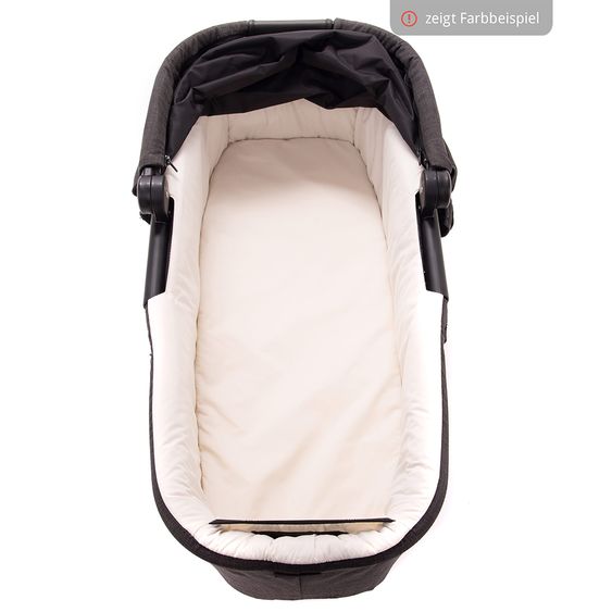 joie 4in1 Kombi-Kinderwagen-Set Mytrax mit Adapter, Babyschale, Babywanne, Isofix-Basis & XXL Zubehörpaket - Laurel