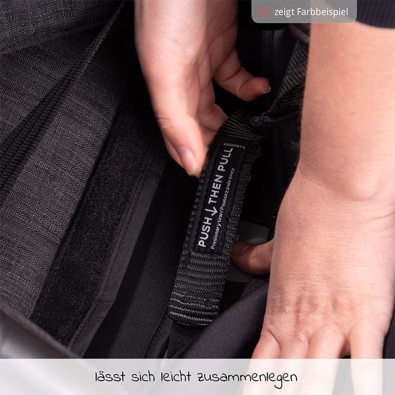 joie 4in1 Kombi-Kinderwagen-Set Mytrax mit Adapter, Babyschale, Babywanne, Isofix-Basis & XXL Zubehörpaket - Laurel