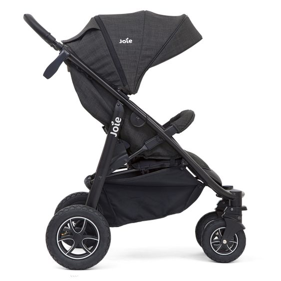 joie 4in1 Kombi-Kinderwagen-Set Mytrax mit Adapter, Babyschale, Babywanne, Isofix-Basis & XXL-Zubehörpaket - Pavement