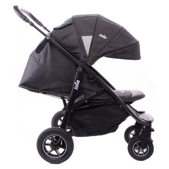 joie 4in1 Kombi-Kinderwagen-Set Mytrax mit Adapter, Babyschale, Babywanne, Isofix-Basis & XXL-Zubehörpaket - Pavement