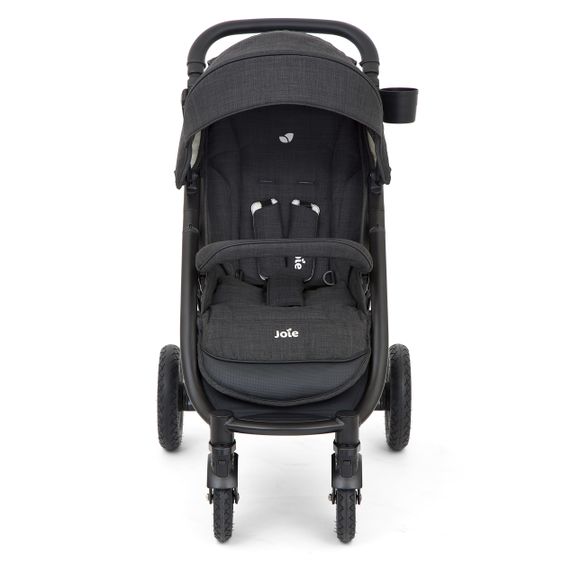 joie 4in1 Kombi-Kinderwagen-Set Mytrax mit Adapter, Babyschale, Babywanne, Isofix-Basis & XXL-Zubehörpaket - Pavement