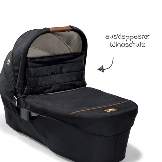 Joie Signature Set passeggino 4in1 Parcel, portata fino a 22 kg con funzione reclinabile, seggiolino auto i-Level-Recline, navicella Ramble XL, adattatore, base Isofix, borsa per il trasporto e pacchetto accessori - Signature - Eclipse