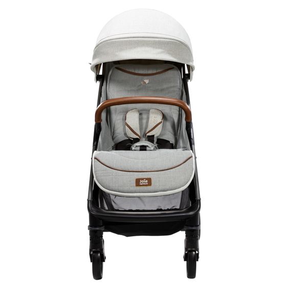 Joie Signature Set passeggino Parcel 4in1 con capacità di carico fino a 22 kg con funzione reclinabile, seggiolino auto i-Level-Recline, navicella Ramble XL, adattatore, base Isofix, borsa per il trasporto e pacchetto accessori - Signature - Oyster