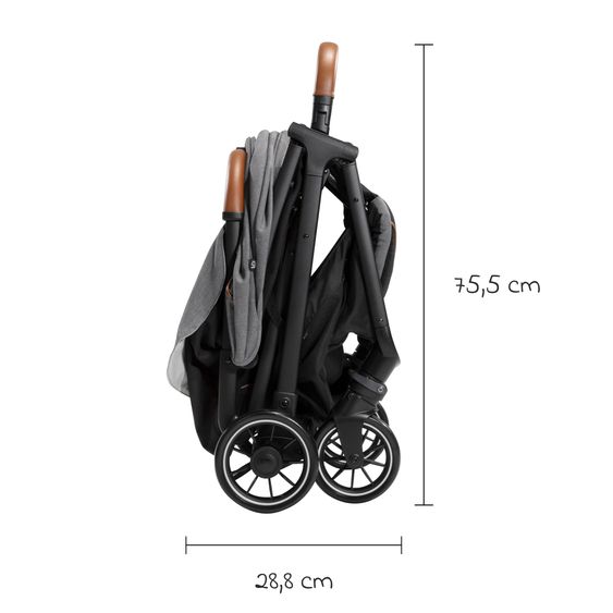 Joie Signature 4in1 baby carriage set Parcel up to 22 kg load capacity with reclining function, i-Level-Recline infant car seat, Ramble XL carrycot, adapter, Isofix base, transport bag & accessories package - Signature - Carbon