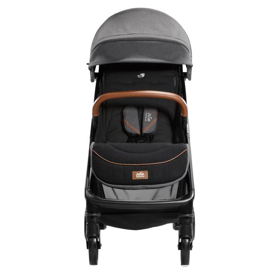 Joie Signature 4in1 baby carriage set Parcel up to 22 kg load capacity with reclining function, i-Level-Recline infant car seat, Ramble XL carrycot, adapter, Isofix base, transport bag & accessories package - Signature - Carbon