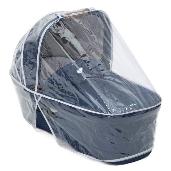 joie 4in1 Kombi-Kinderwagen-Set Versatrax bis 22 kg belastbar - umsetzbare Sitzeinheit, Babywanne Ramble XL, Babyschale i-Snug 2, Adapter, Isofix-Basis & Zubehör Paket - Deep Sea