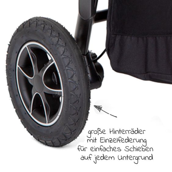 joie 4in1 Kombi-Kinderwagen-Set Versatrax bis 22 kg belastbar - umsetzbare Sitzeinheit, Babywanne Ramble XL, Babyschale i-Snug 2, Adapter, Isofix-Basis & Zubehör Paket - Shale