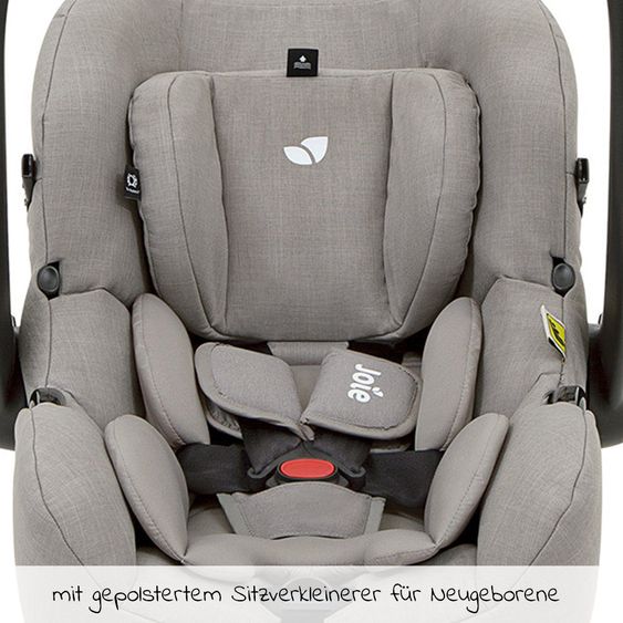 joie Baby car seat i-Gemm 2 i-Size from birth - 13 kg (40 cm - 85 cm) - Pebble