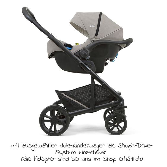 joie Baby car seat i-Gemm 2 i-Size from birth - 13 kg (40 cm - 85 cm) - Pebble