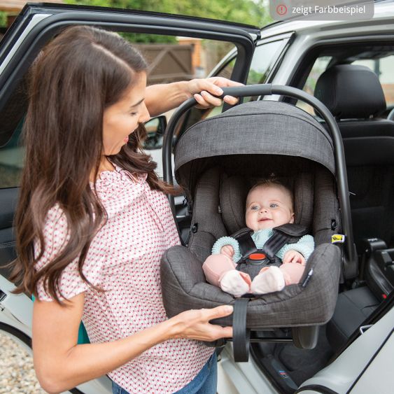joie Seggiolino auto i-Gemm 2 i-Size dalla nascita - 13 kg (70 cm - 85 cm) & pacchetto accessori - Shale