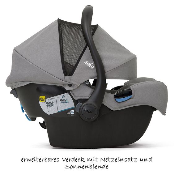 joie Babyschale i-Gemm 2 i-Size - Gray Flannel