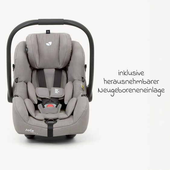 joie Infant car seat i-Gemm 3 i-Size from birth - 13 kg (40 cm - 85 cm) incl. seat reducer - Quartz