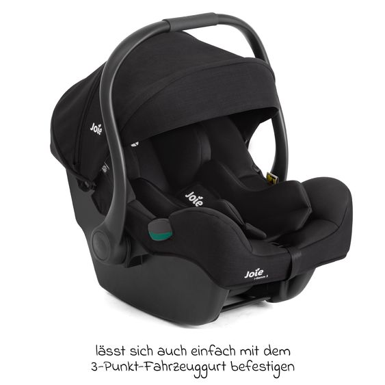 joie Infant car seat i-Gemm 3 i-Size from birth - 13 kg (40 cm - 85 cm) incl. seat reducer - Raven