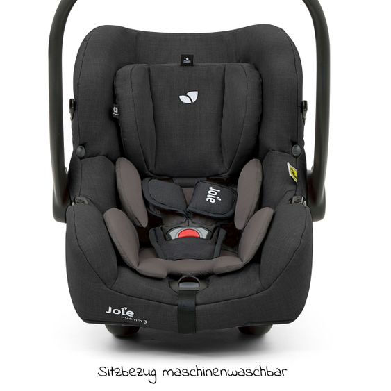 joie Baby car seat i-Gemm 3 i-Size from birth-13 kg (40 cm-85 cm) incl. seat reducer - Shale