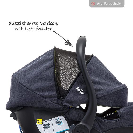 joie Babyschale i-Gemm - Foggy Gray