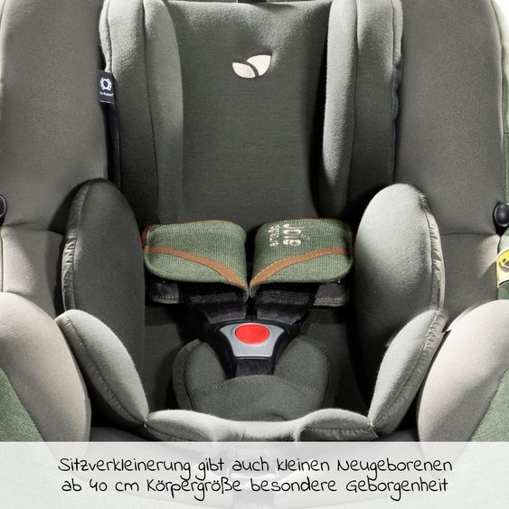 Joie Signature Babyschale i-Jemini i-Size ab Geburt - 13 kg (40 cm - 85 cm) inkl. Sitzverkleinerer & Sonnenverdeck - Signature - Pine