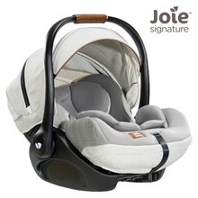 Babyschale i-Level Recline i-Size ab Geburt - 13 kg (40 cn - 85 cm) Neigungswinkel 157°, Sitzverkleinerer & Sonnenverdeck - Signature - Oyster