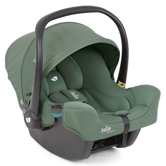 joie Babyschale i-Snug 2 i-Size ab Geburt-13 kg (40 cm-75 cm) inkl. i-Base Advance & GRATIS Autositz-Schutzunterlage - Laurel