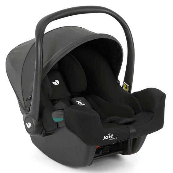 joie Babyschale i-Snug 2 i-Size ab Geburt-13 kg (40 cm-75 cm) inkl. Sitzverkleinerer nur 3,35 kg + Einschlagdecke Pusteblume - Shale