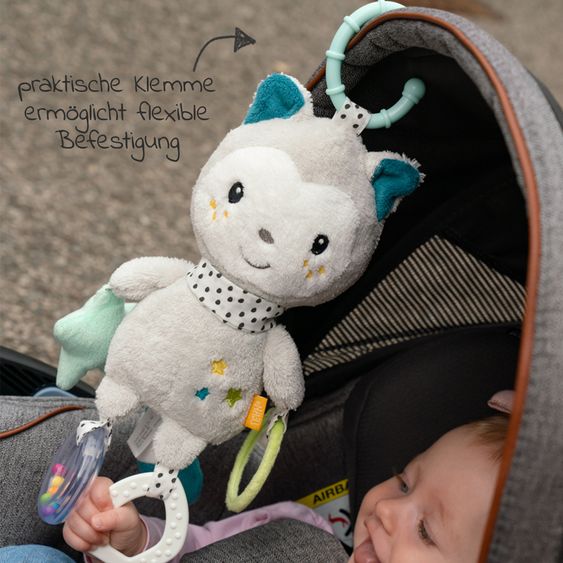 joie Babyschale i-Snug 2 i-Size ab Geburt-13 kg (40 cm-75 cm) inkl. Sitzverkleinerer nur 3,35 kg + GRATIS Autositz-Schutzunterlage + Silikon-Schnullerbox + Spieltier - Laurel