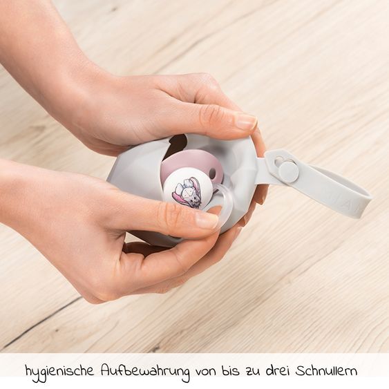 joie Babyschale i-Snug 2 i-Size ab Geburt-13 kg (40 cm-75 cm) inkl. Sitzverkleinerer nur 3,35 kg + GRATIS Autositz-Schutzunterlage + Silikon-Schnullerbox + Spieltier - Laurel