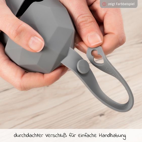 joie Babyschale i-Snug 2 i-Size ab Geburt-13 kg (40 cm-75 cm) inkl. Sitzverkleinerer nur 3,35 kg + GRATIS Autositz-Schutzunterlage + Silikon-Schnullerbox + Spieltier - Laurel