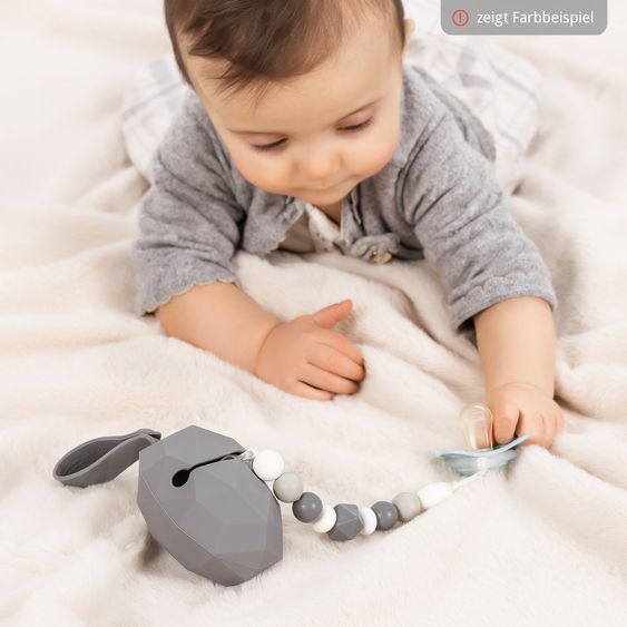 joie Babyschale i-Snug 2 i-Size ab Geburt-13 kg (40 cm-75 cm) inkl. Sitzverkleinerer nur 3,35 kg + GRATIS Autositz-Schutzunterlage + Silikon-Schnullerbox + Spieltier - Laurel
