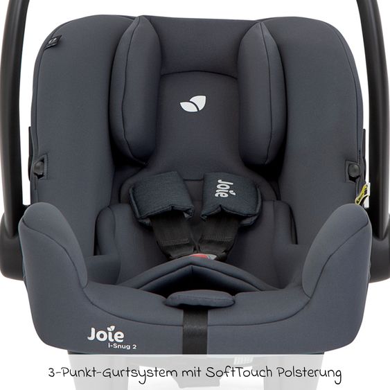 joie Babyschale i-Snug 2 i-Size ab Geburt-13 kg (40 cm-75 cm) inkl. Sitzverkleinerer nur 3,35 kg - Moonlight