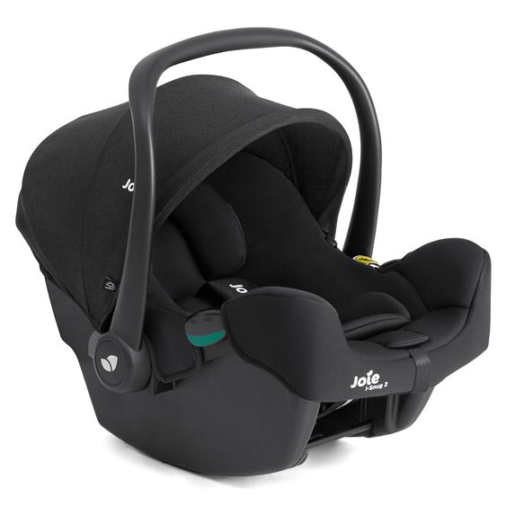 joie Babyschale i-Snug 2 i-Size ab Geburt-13 kg (40 cm-75 cm) inkl. Sitzverkleinerer nur 3,35 kg - Raven
