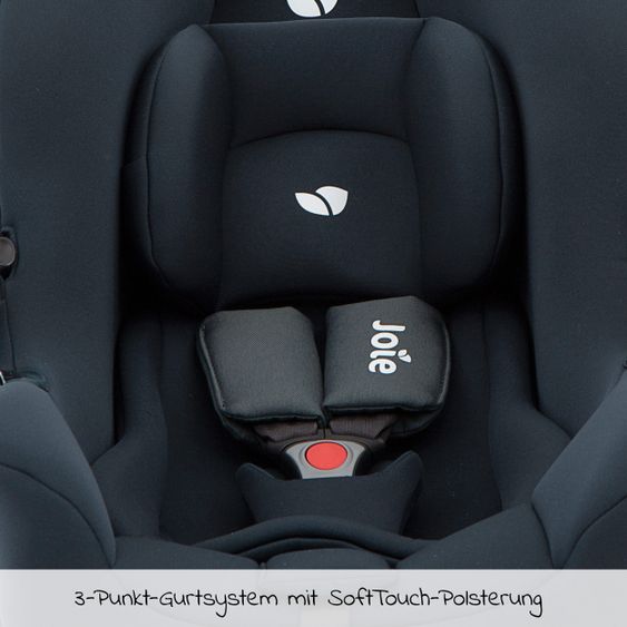 joie Babyschale i-Snug i-Size ab Geburt - 13 kg (40 cm - 75 cm) inkl. Sitzverkleinerer nur 3,25 kg & Zubehörpaket - Lagoon