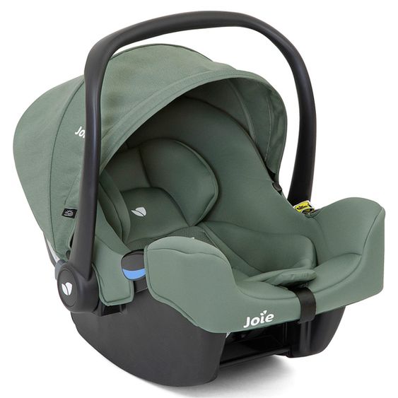 joie Babyschale i-Snug i-Size ab Geburt - 13 kg (40 cm - 75 cm) inkl. Sitzverkleinerer nur 3,25 kg & Zubehörpaket - Laurel