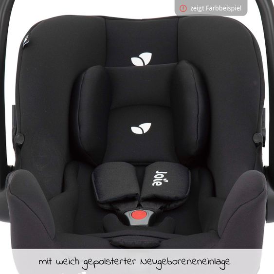 joie Babyschale i-Snug i-Size inkl. i-Base Advance & Autositz - Schutzunterlage - Laurel