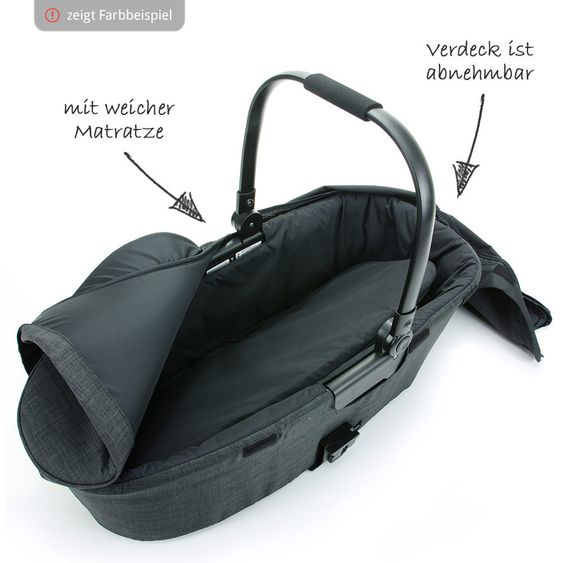 joie Babywanne für Chrome DLX - Foggy Gray