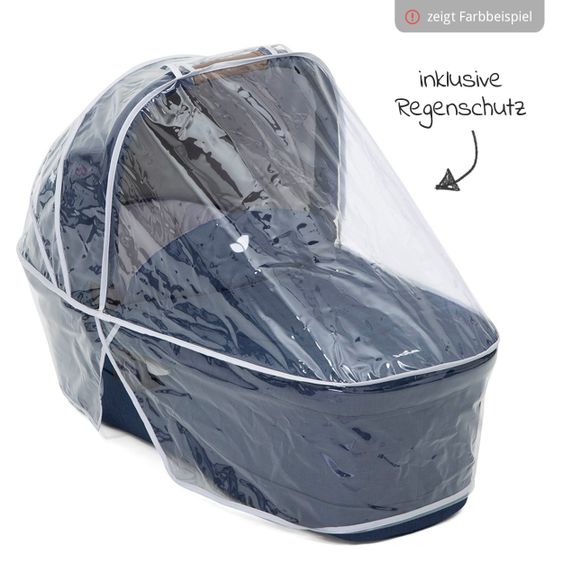 joie Babywanne Ramble XL für Versatrax & Versatrax E inkl. Regenschutz - Lagoon