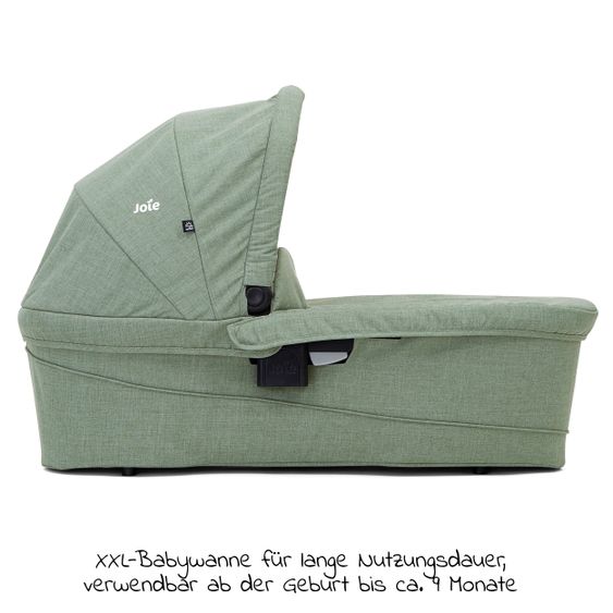 joie Babywanne Ramble XL für Versatrax & Versatrax E inkl. Regenschutz - Laurel