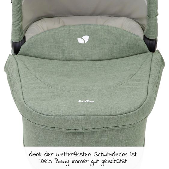 joie Babywanne Ramble XL für Versatrax & Versatrax E inkl. Regenschutz - Laurel