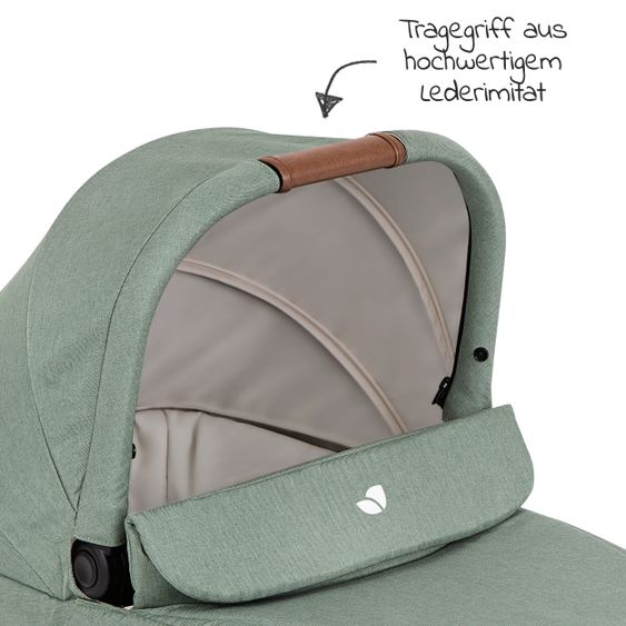 joie Babywanne Ramble XL für Versatrax & Versatrax E inkl. Regenschutz - Laurel