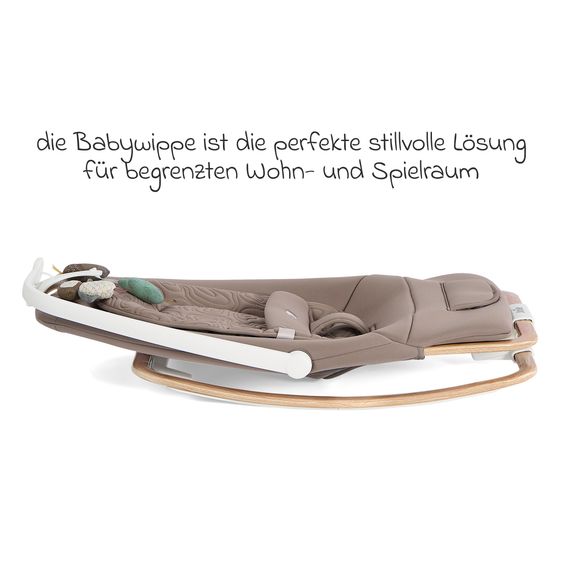 joie Babywippe Dreamer ab Geburt - 3 Jahre mit Mobile, Sound & Vibration - Strata Acorn