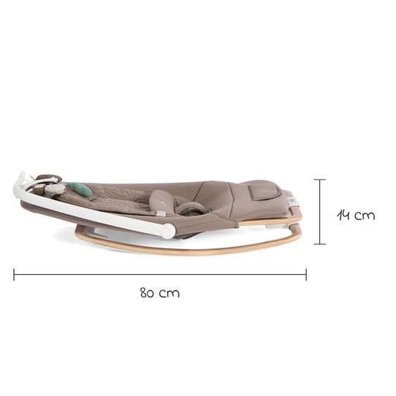 joie Babywippe Dreamer ab Geburt - 3 Jahre mit Mobile, Sound & Vibration - Strata Acorn