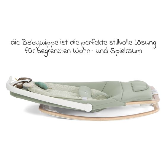 joie Babywippe Dreamer ab Geburt - 3 Jahre mit Mobile, Sound & Vibration - Strata Mist
